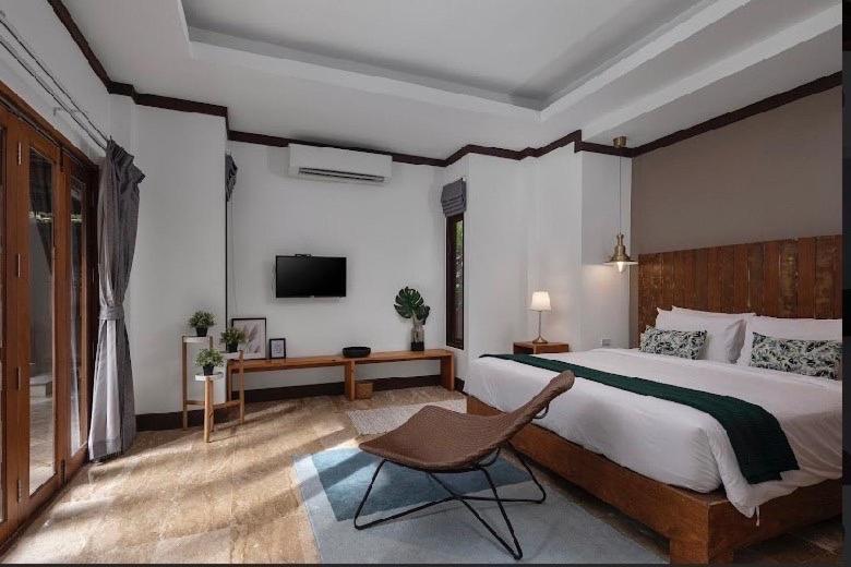 Baan Khao Hua Jook Hotel Csaveng-part Kültér fotó